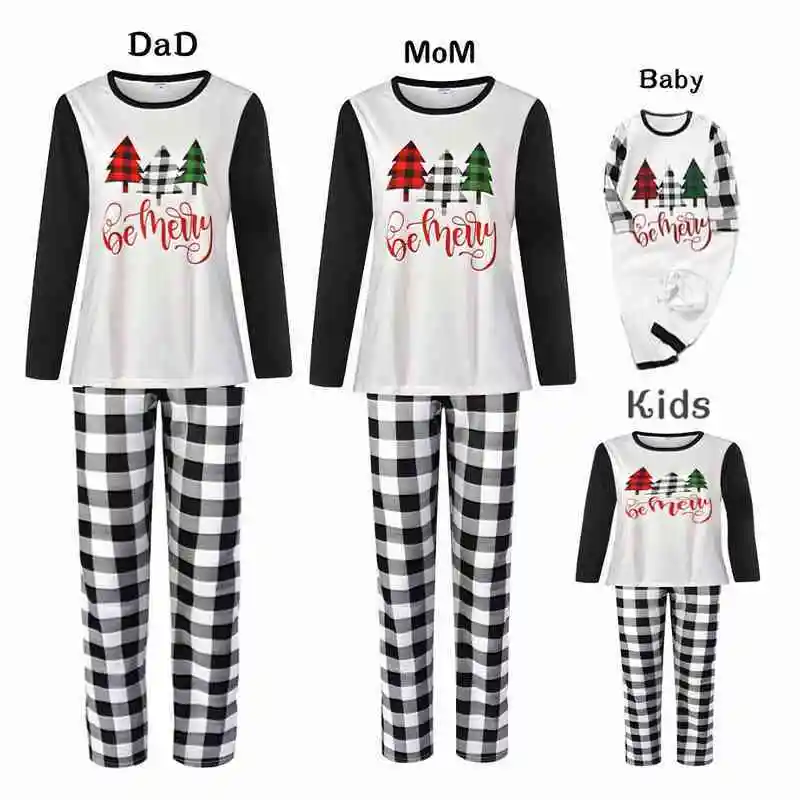 

Christmas Family Pajamas 2020 Adult Women Kids sleepwear women Family Matching Clothes Boy's sleepwear, Customized color