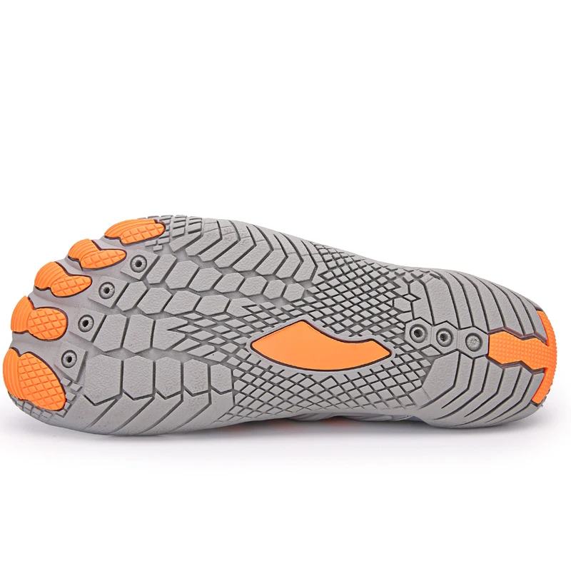 
China Aqua Shoes Manufacturers Man Fishing Waterproof Men Swimming Water Shoes Orange River Shoes 