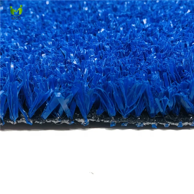 

Artificial Turf Grass Synthetic Blue Tennis Court Mat and Padel Hockey Leisure Blue & White Sport MCG-D1590 8 Years CN;JIA 3/16"