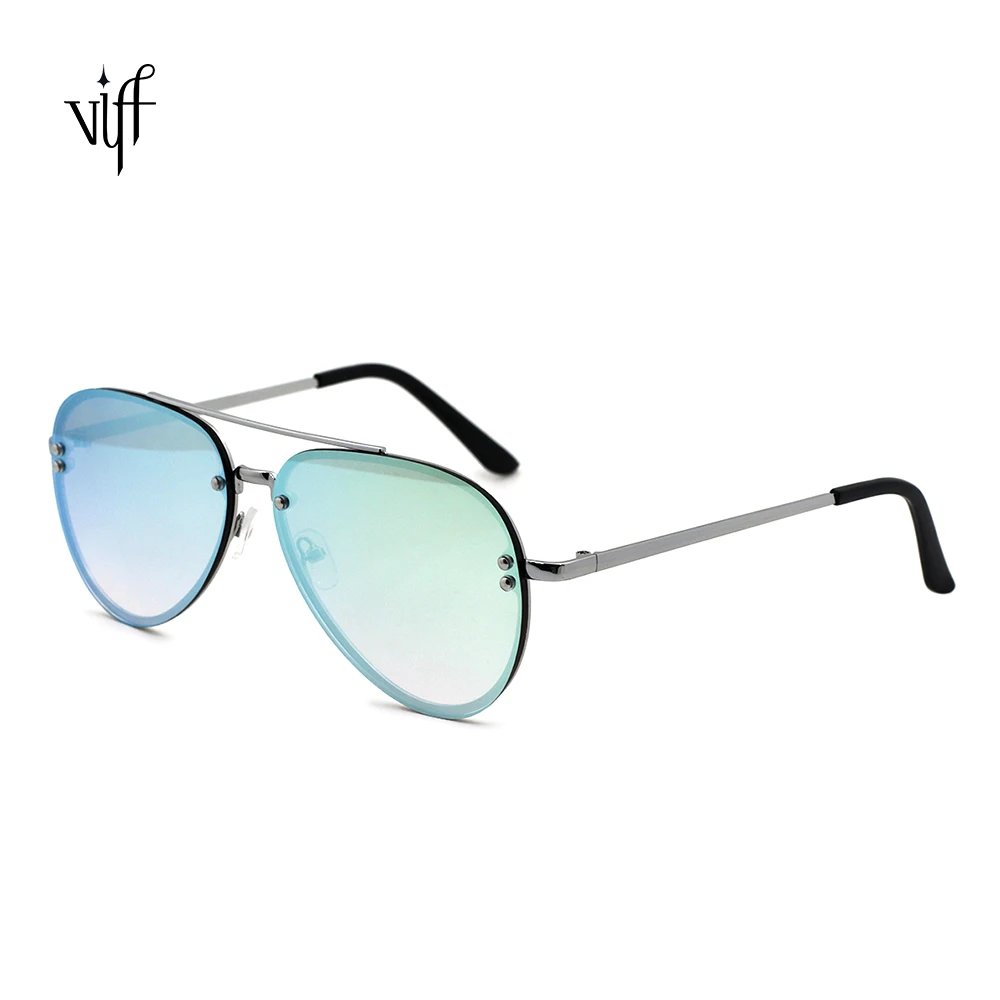 

VIFF HM19050 High Quality Women Sunglasses Aviation Sunglases Sun Glasses Hot Selling Female Ladies UV400 PC Pilot Multi, Multi and oem