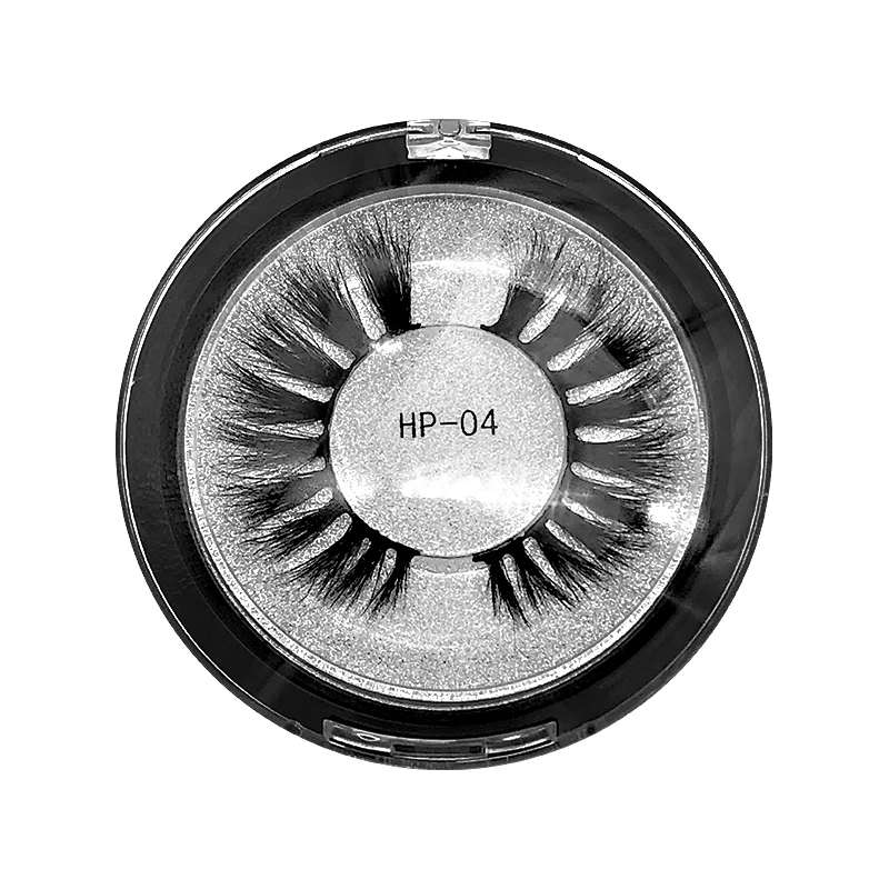 

New arrival style human hair 3d lashes with eyelashes packaging box