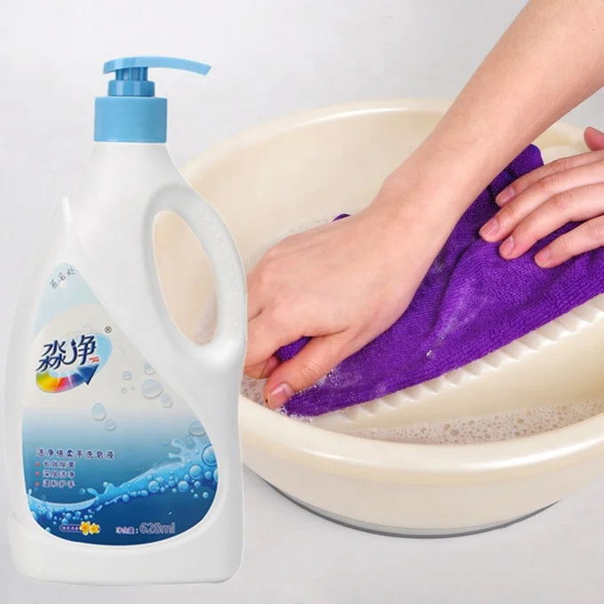 

Factory Directly Sale Comfortable Flower Fragrance Hand Care Washing Clothes Soap Liquid Detergent