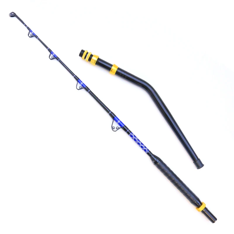 

Fiberglass sea fishing rod portable 180cm 130LBS boat fishing rod