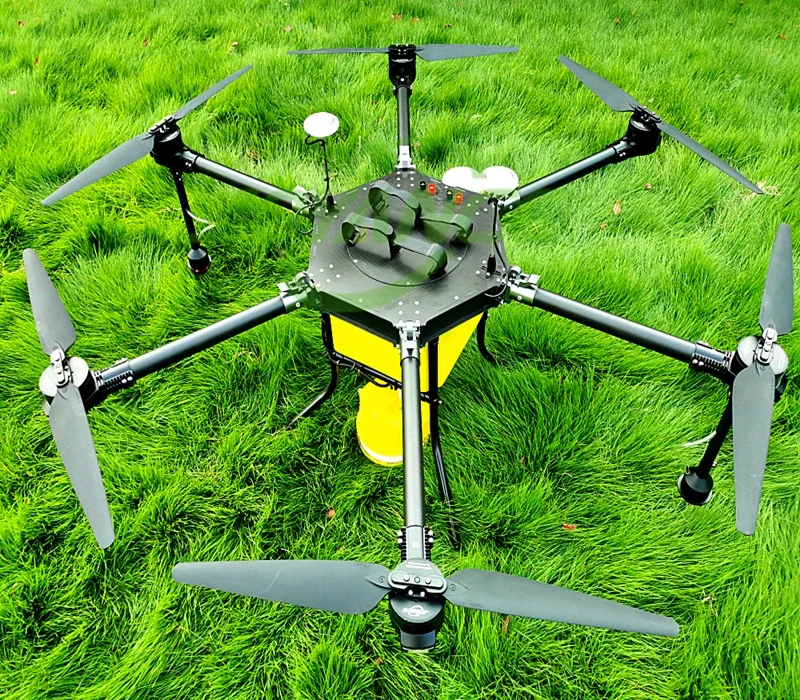 

High efficiency six motors agriculture pesticide spraying drone 10L 15L 20L agricultural spraying drone