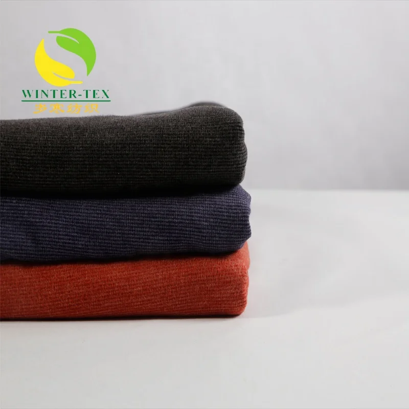 
Trends winter imitation wool spandex polly velvet fabric knitted fabric 