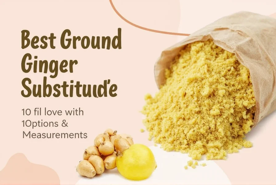 Proper storage methods for fresh ginger and ground ginger substitutes in kitchen