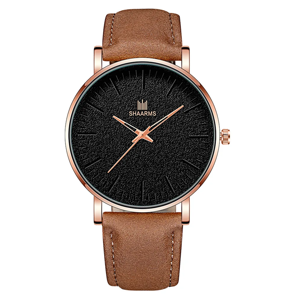 

New fashion Quartz Watch Leather Korean simple fashion watch wholesale quartz watch