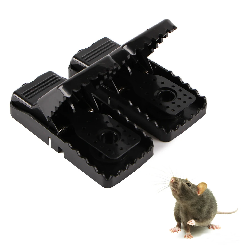 

2 pcs blister card Mouse Traps for House Small Mice Trap Indoor Quick Effective Sanitary Safe Mousetrap Catcher