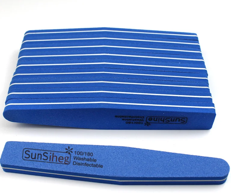

Professional nail file sponge article file double side oem custom printed logo mini nail file, Yellow/coffee/purple/rose red/pink(multi)