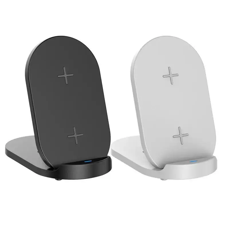 

15W 2 In 1 Folding Wireless Charger Foldable Mobile Phone Wireless Fast Charging Stand With Indicator Light