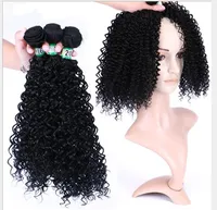 

Hot high-temperature Africa Women Hair Synthetic hair kinky curly hair weave Can do Drop shipping.