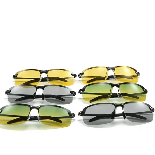 

night driving anti glare night vision glasses polarized night vision glasses, Black
