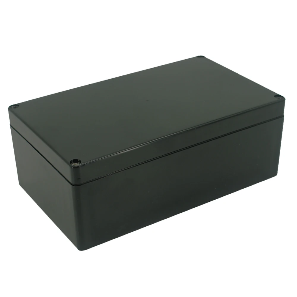 

IP67 Waterproof Rating Black ABS Material Electronic PCB Housing Enclosure Junction Box Plastic Project Box
