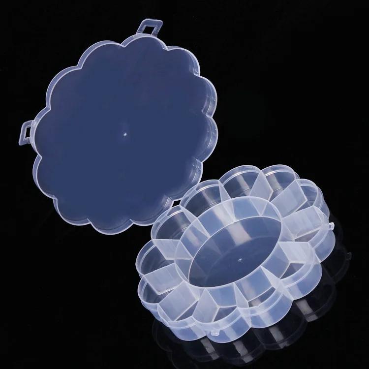 

13 Grids 5D DIY Jewelry Box Rhinestone Embroidery Crystal Bead Organizer Storage Case