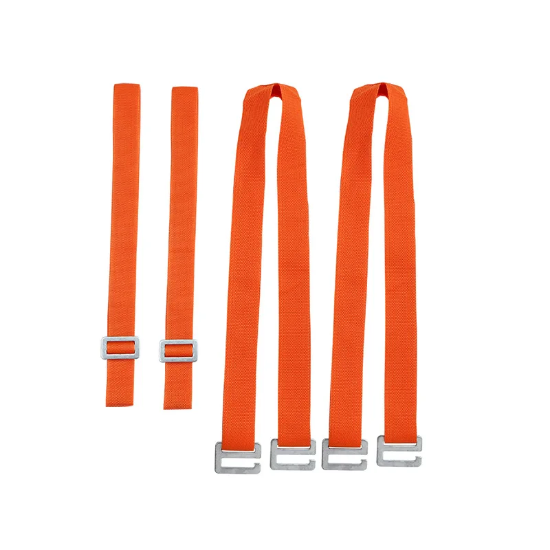

2-Person Team Adjustable Weight Lifting Straps Transport Belt System Shoulder Furniture Lifting Moving Straps, Orange