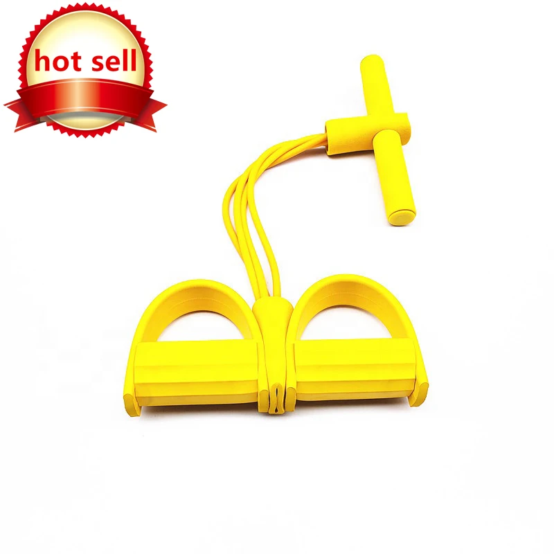 

Fitness Sit-up Pull Rope Multi-Function Tension Rope Adjustable Foot Chest Pedal Bodybuilding Expander Elastic Pull Rope