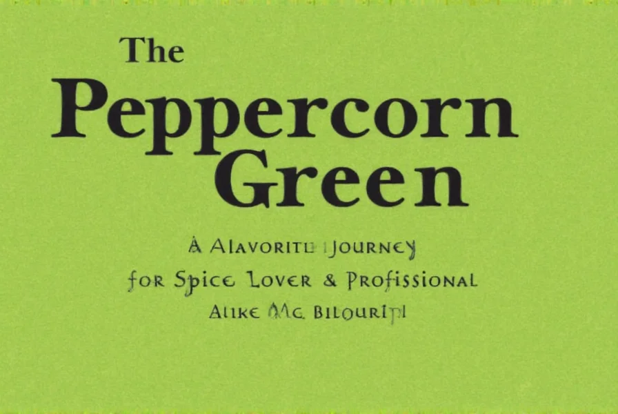 peppercorn green packaging