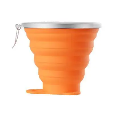 

Wholesale Bpa Free Silicone Folding Water Cup Folding Travel Water Cup, Customized color