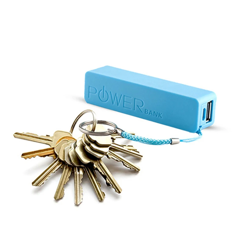 

cheap promotion emergency one time use disposable powerbank,gift portable 2600mah lithium battery keychain power bank mini gift
