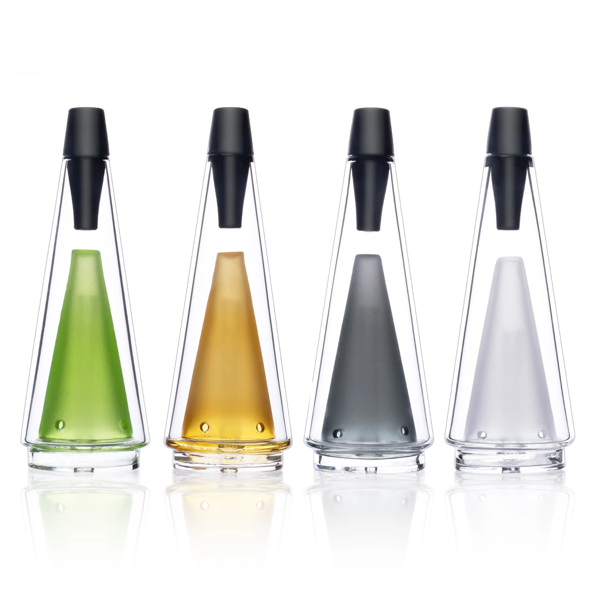 

Official Authorized Glass Kit Lookah Unicorn Seahorse Replacement Wholesale, Grey/green /silver/gorden yellow