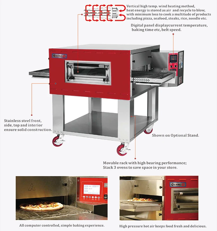 Garth Bread Baking Oven Electric Tabletop Pizza Maker With Ceramic