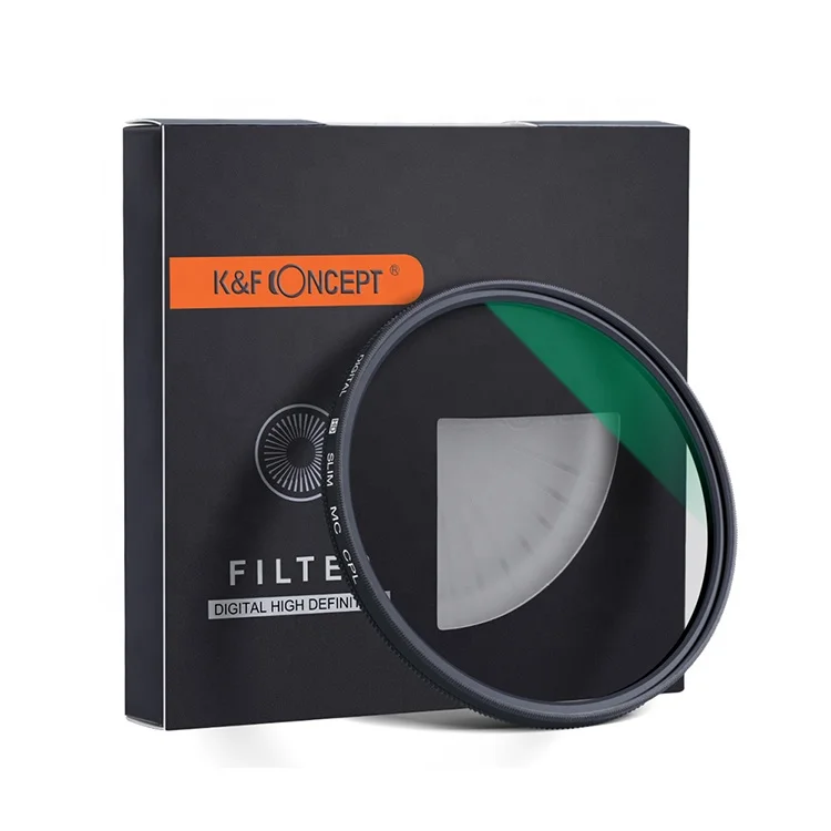 
72mm K&F Concept Slim Multi Coated close up mist lens filter 72mm for nikon lens filter 
