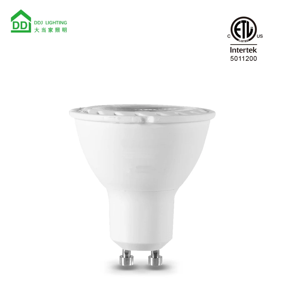 Replacement 50/60W halogen 5w 500 lumen AC 90-265V 3000k warm white/6000k cool white  gu10 LED spot light bulbs