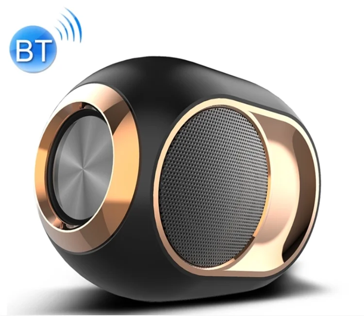 

Christmas gift X6 TWS Outdoor Waterproof Bass Wireless BT Speaker, Black bluetooth audio megaphone speaker