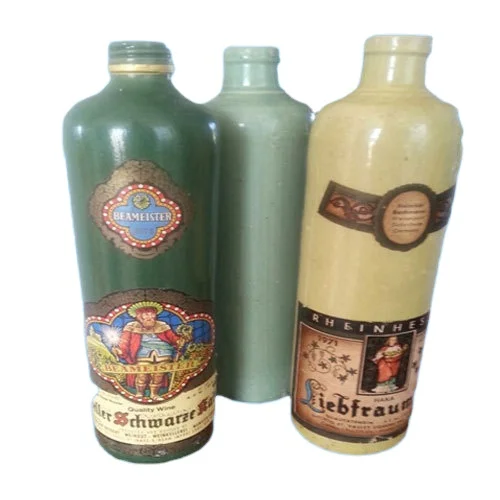 
custom factory direct supplier Ceramic Wine Bottle porcelain milk bottle 