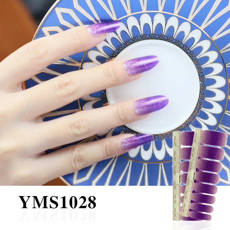 

Band Nail Products Fashion Nail Sticker Custom Logo Nail Art Stickers