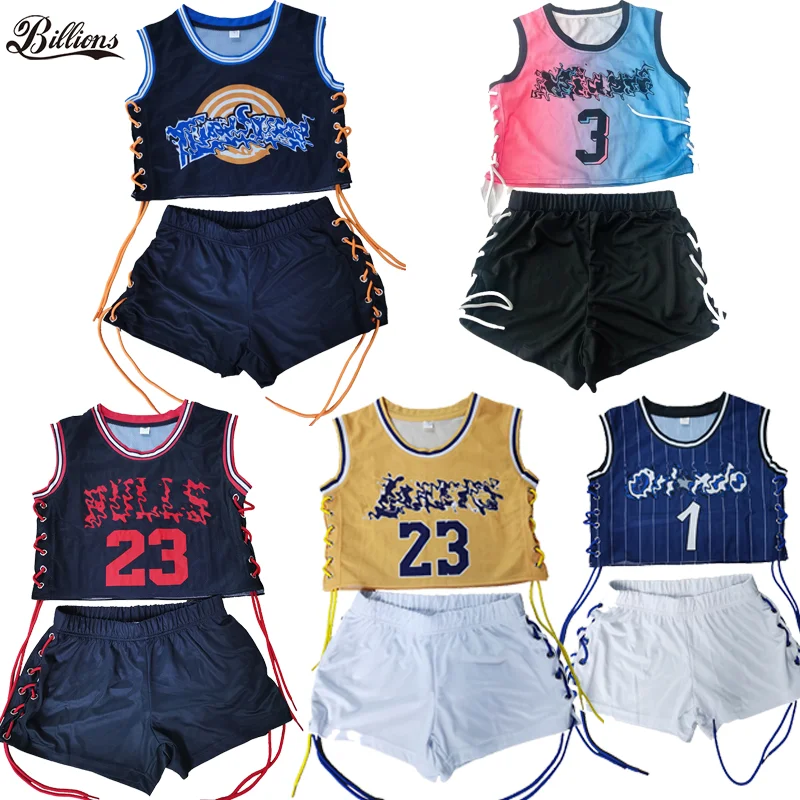 

2021 new design summer two pieces shorts set bulk stitched basketball pba jersey