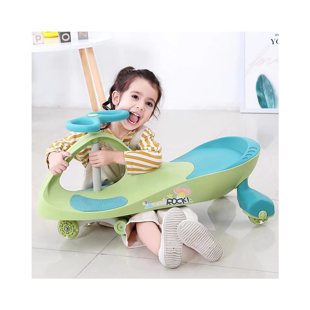 

Factory wholesale high quality young kids ride on car swing scooter