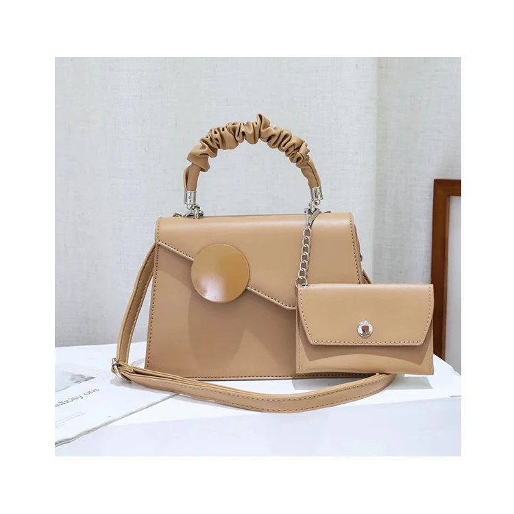 

New style western style shoulder bag chain bag gradient color messenger handbag