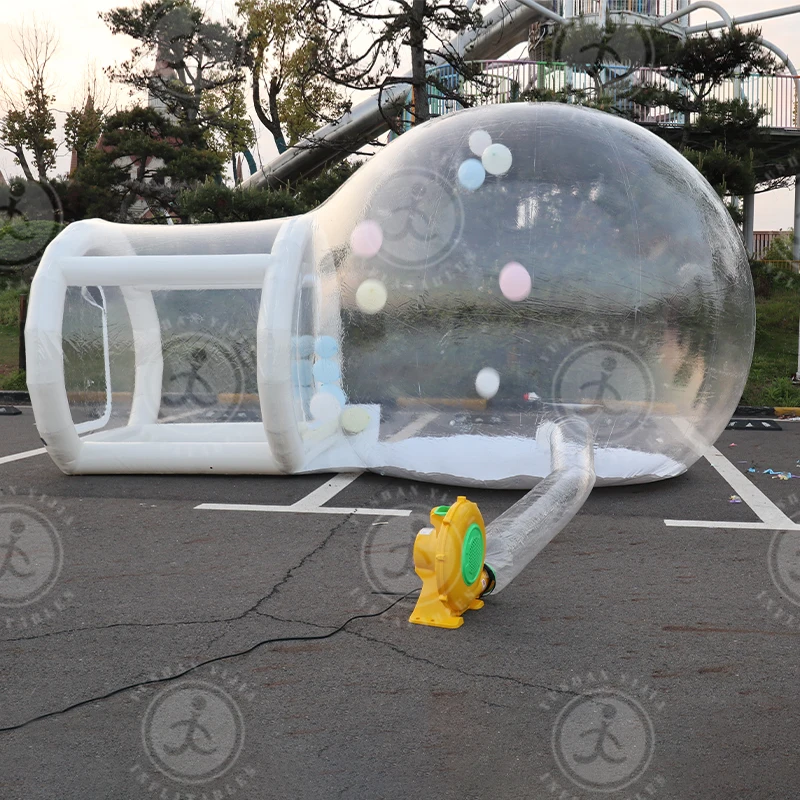 

3m diameter transparent Igloo dome house inflatable bubble tent for rent
