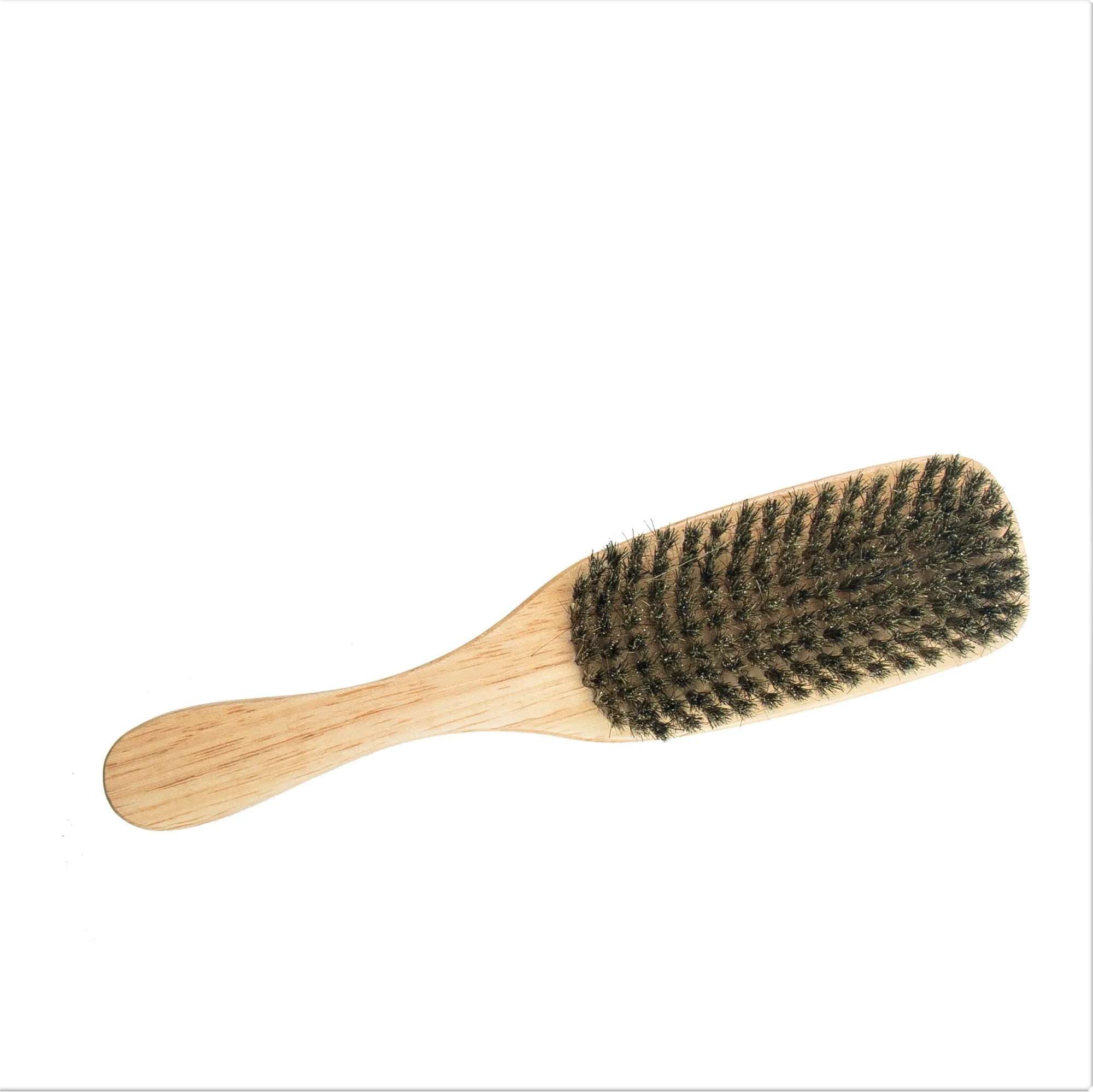 

Custom Logo Wooden Private Label Double Side Boar Bristle Hair Wave Comb Beard Brush