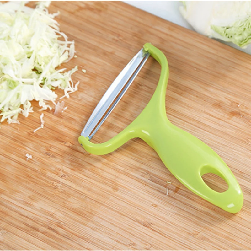 

Cooking Tools Wide Mouth Peeler Vegetables Fruit Stainless Steel Knife Cabbage Graters Salad Potato Slicer Kitchen Accessories, Picture