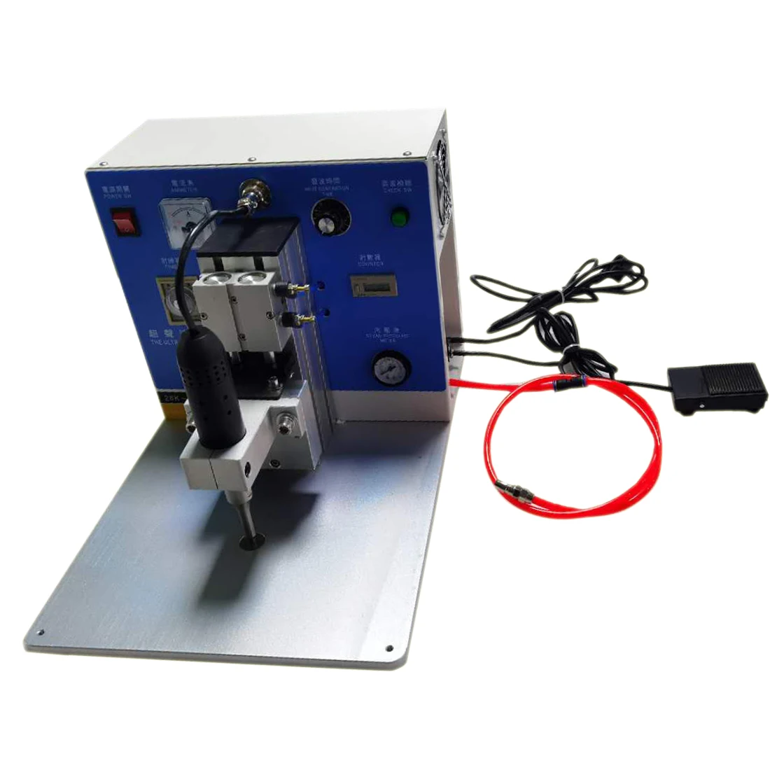 Ultrasonic Fabric Welding Machine Ear Loop Spot Welding Machine All In ...