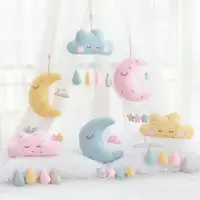 

Wholesale Stuffed Plush Cloud Moon Star Home Girls Baby Room Hanging Decoration