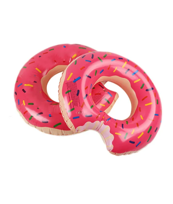 

Hot Sell 2021 New Cheap Inflatable PVC Swim Ring Donut Swimming Rings, As picture