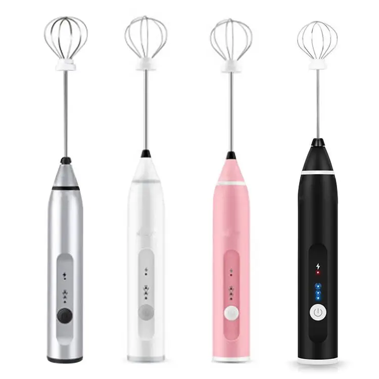 

hand frother for milk ,NAYuu electric automatic milk frother, Black/ silver/ pink/white