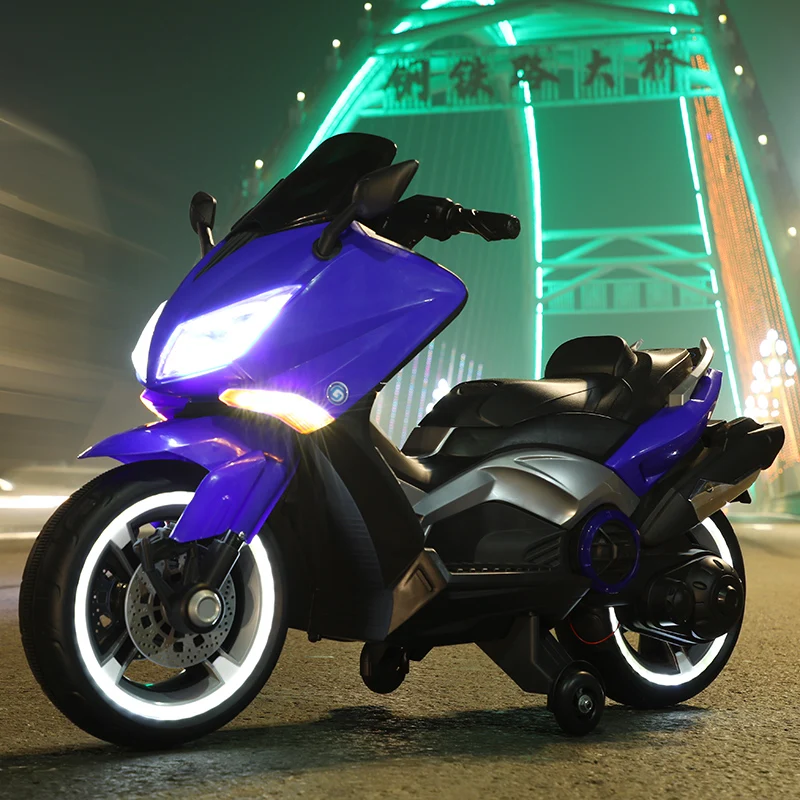 
Safety electric motorcycle children ride on toy car with MP3 SD and led light,early education 9188 two wheel 