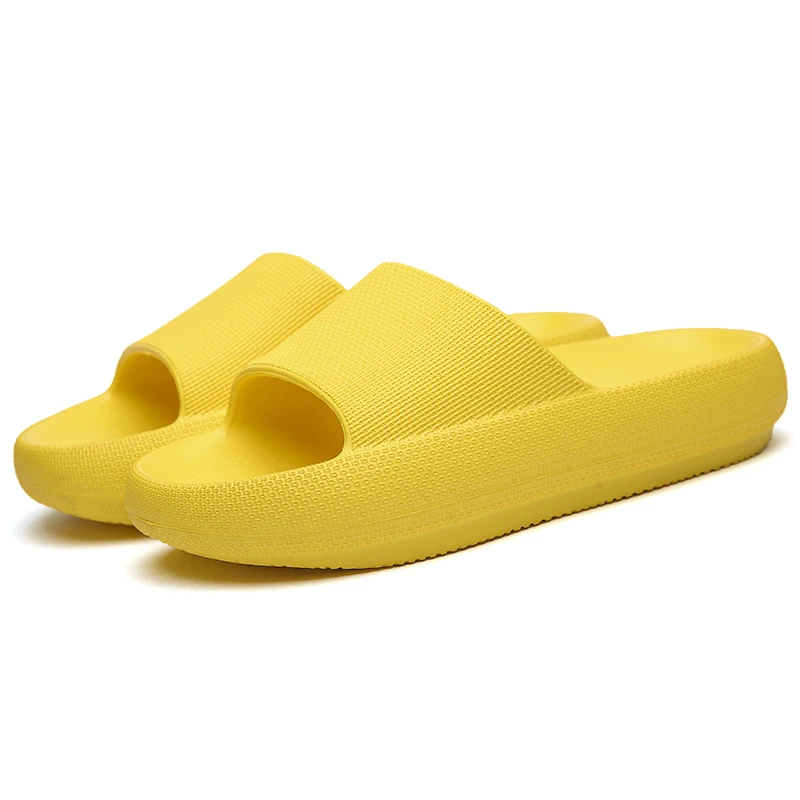 

Attractive Price Summer Yellow Indoor Home 2021 Men Cheap Fluffy Slippers