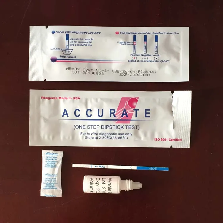
HBsAg rapid test strip 