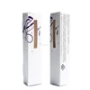 OEM Triangle Shape box for E-cigar Battery with Clear PVC Window _ Custom Foldable Tuck End box for Disposable Vape Pen