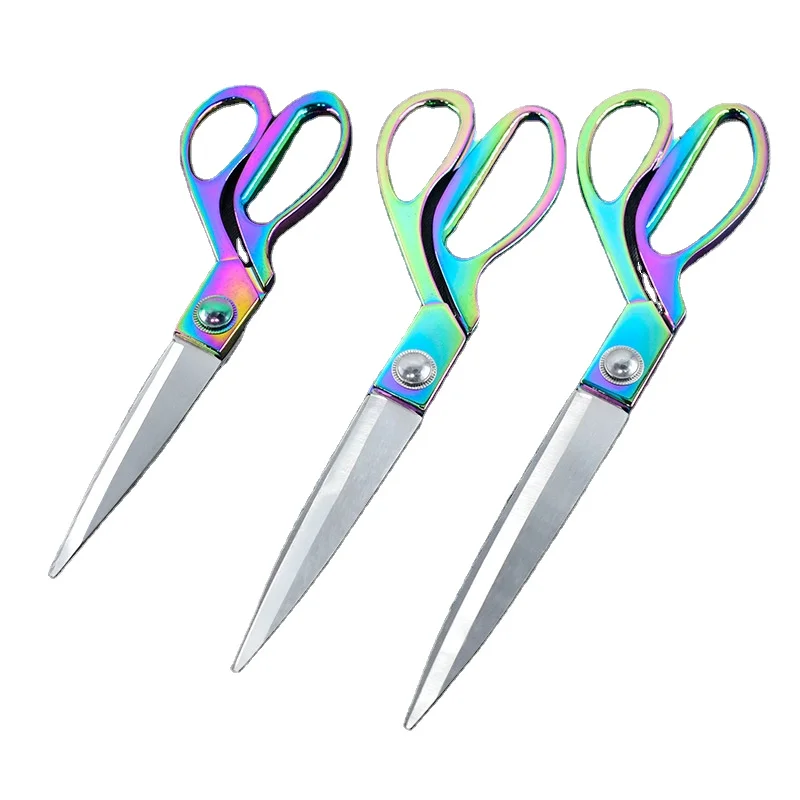 

Dressmaker Sewing Stainless Steel Sharp Shears Gold Tailor Fabric Sewing Tailor's Scissors Dressmaking