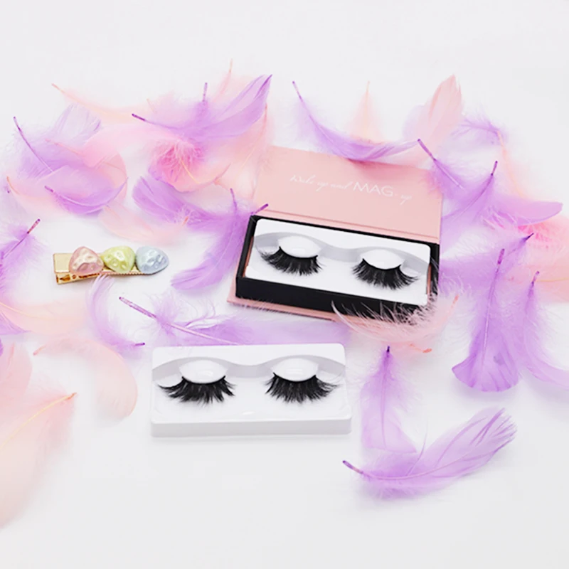 

3D Mink Logo packaging 100% mink handmade Vendor Lashes, Natural black