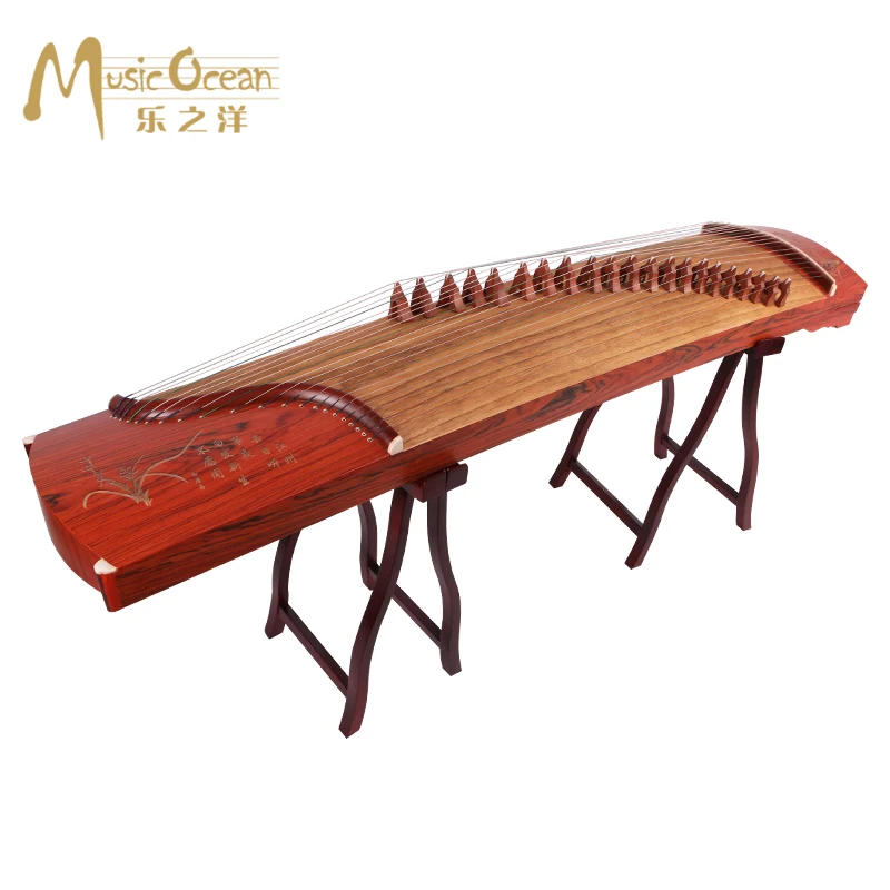 

Factory direct sale color wood lettering Guzheng beginner/grading test Guzheng