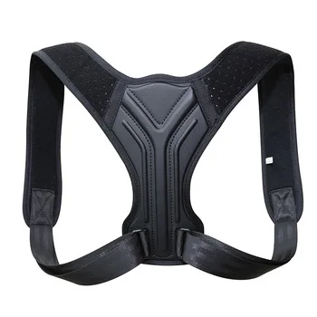 

Factory directly supply healthy brace adjustable adult posture corrector back, Black