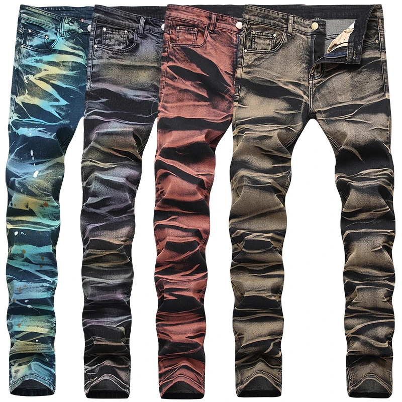 

Wholesale Cheap Fashion Popular Trendy Men Trousers Demin Jeans