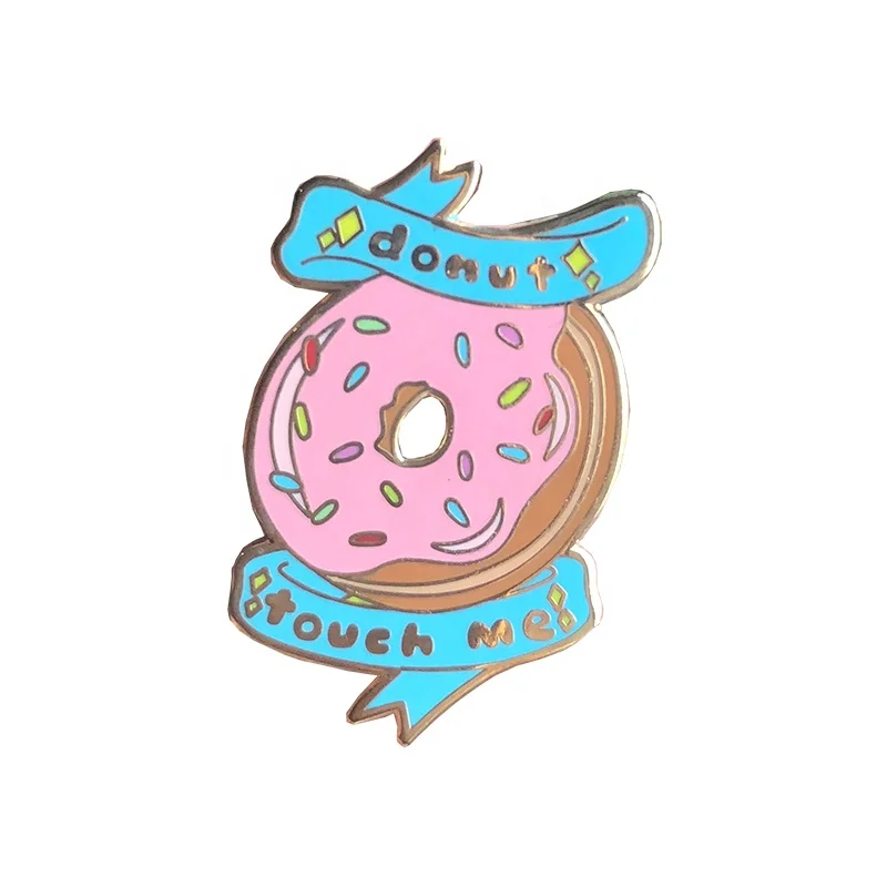 Kwaii 1.25 pink color gold pla